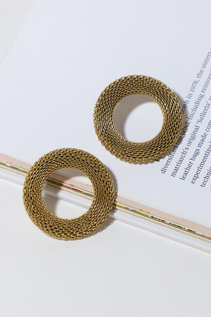 GOLD PLATED FLEXI EARRINGS