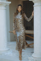 SAYLOR MAXI DRESS - LEOPARD