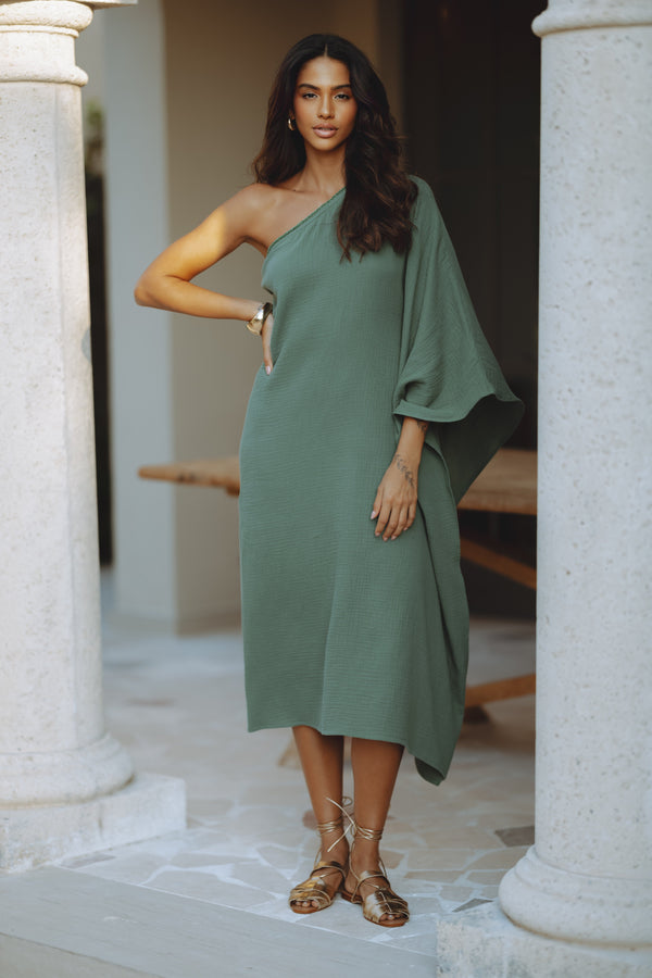 EVE KAFTAN - OLIVE