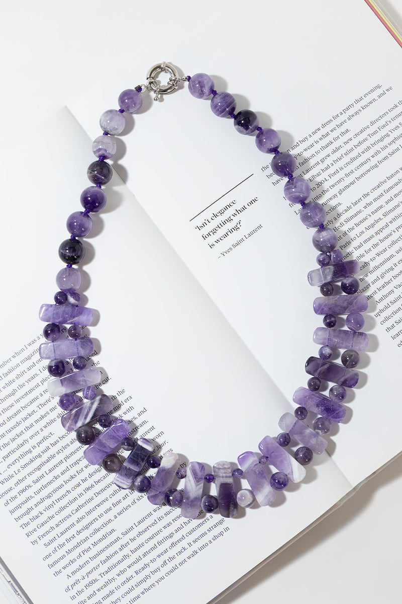 SPIRITUAL NECKLACE - PURPLE