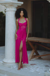 TALLULA MAXI DRESS - FUCHSIA