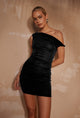 CHYNA MINI DRESS - BLACK