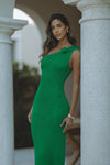 SILVIA MAXI DRESS - EMERALD