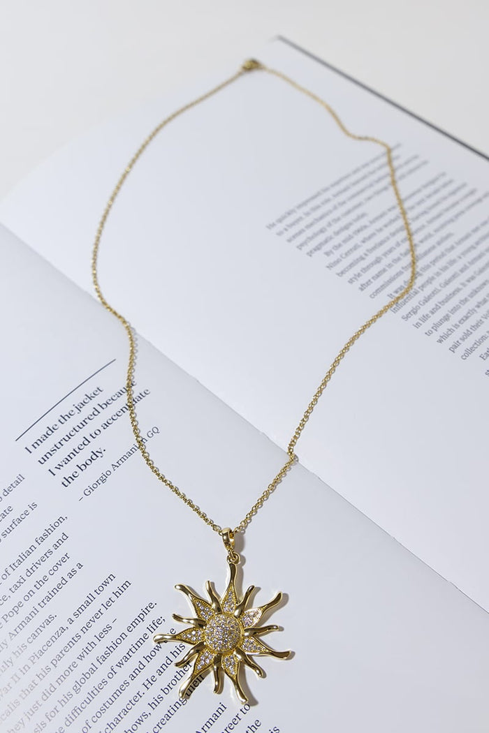 GOLD PLATED STAR NECKLACE