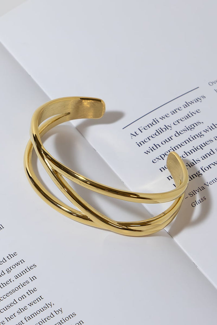 GOLD PLATED VENUS BRACELET