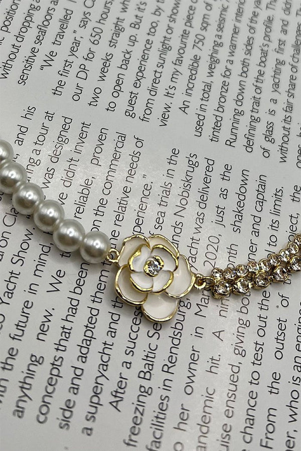 PEARL ROSE CHOKER