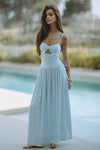 LIBERTINE MAXI DRESS - SKY BLUE