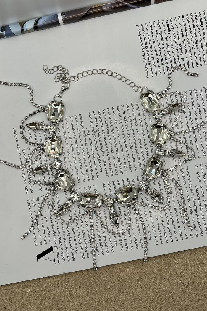 CRYSTAL CHOKER NECKLACE