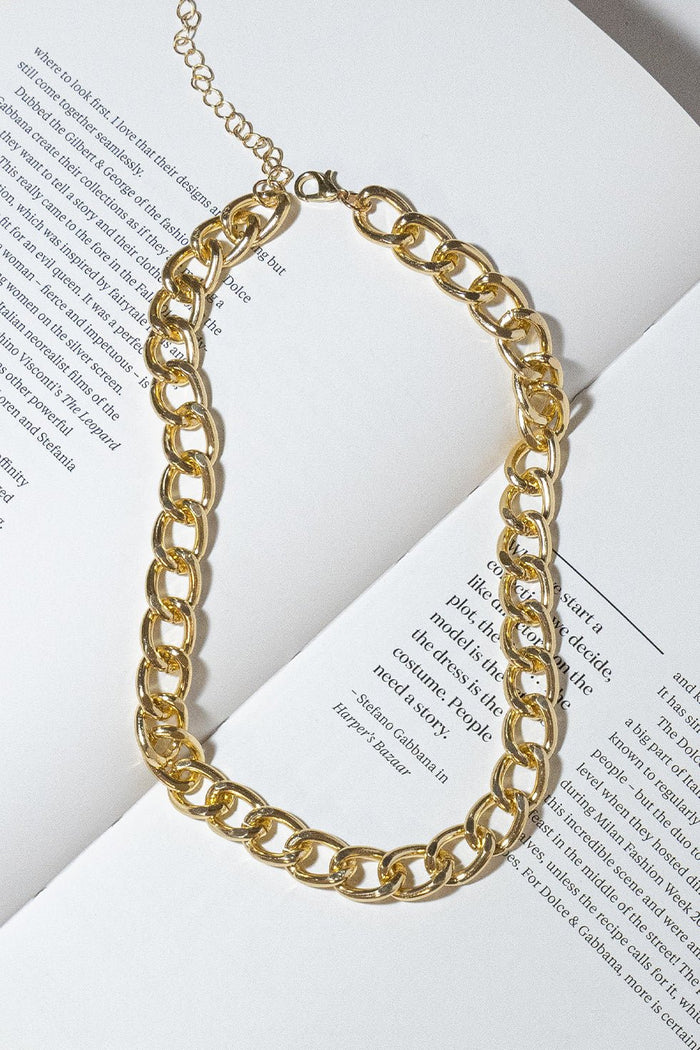 DARLA CHAIN NECKLACE - GOLD