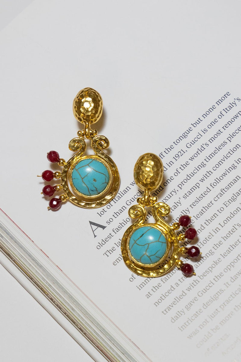 MADELINE GOLD PLATED EARRINGS