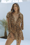 KALISHA MINI DRESS - LEOPARD