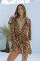 KALISHA MINI DRESS - LEOPARD