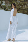 DAHLIA MAXI DRESS - WHITE