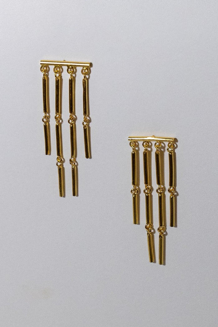 TALIA GOLD PLATED EARRINGS