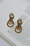 GOLD PLATED JOY EARRINGS