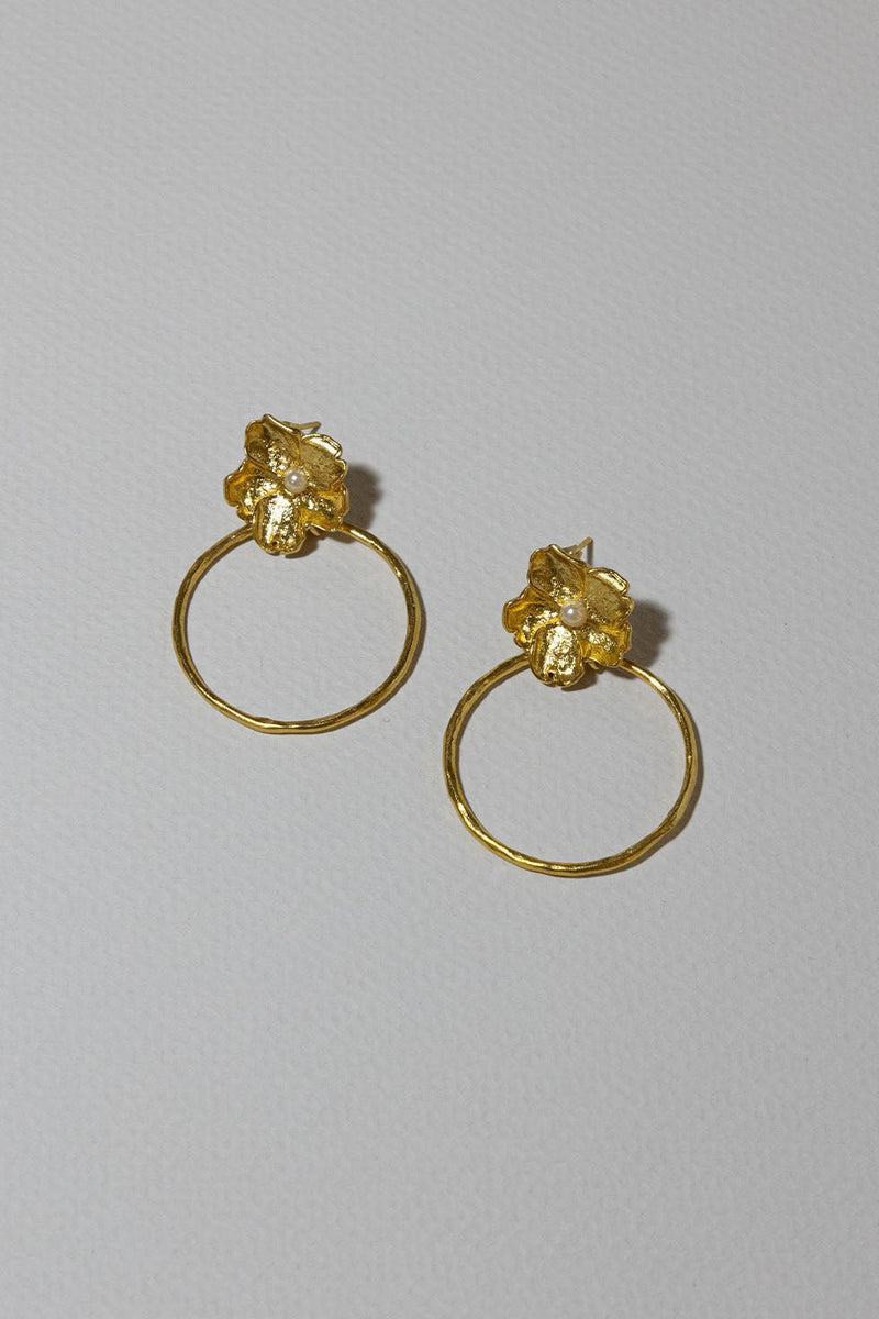 NURA MINI EARRINGS  - GOLD