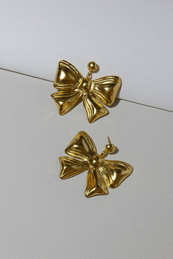 BOW STUDS EARRINGS