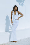 SAPHIRA MAXI SKIRT - WHITE