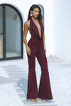 PRITA JUMPSUIT - WINE