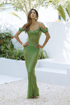 HERAYA MAXI DRESS - PISTACHIO