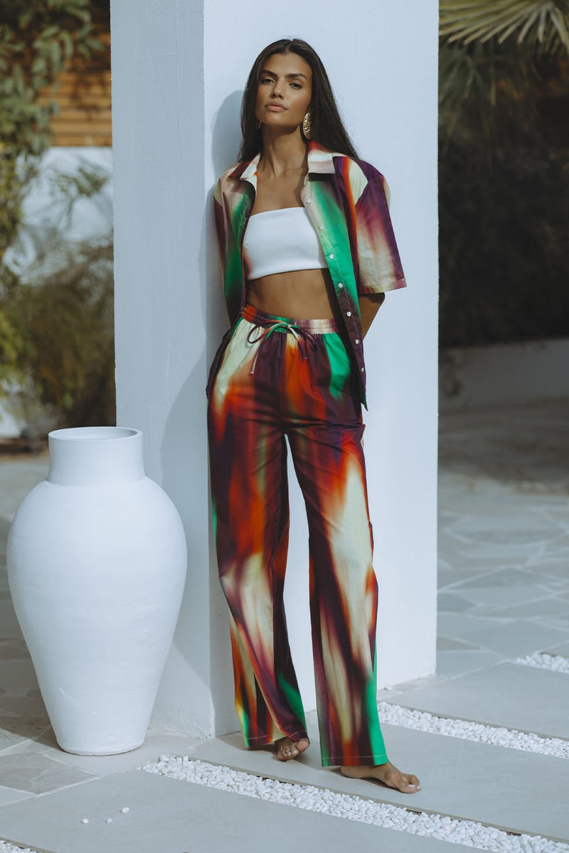 CAPANI PANTS - CYPRUS PRINT