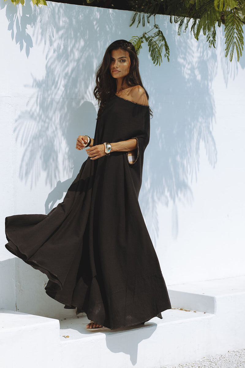 LEILA KAFTAN - BLACK