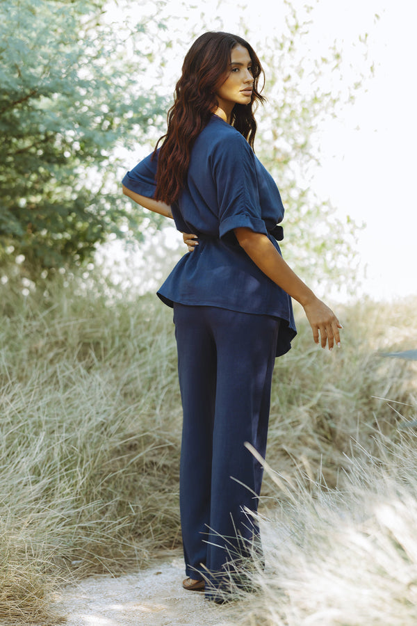 ZOE PANTS - NAVY