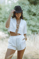 BRIONNI SHORTS - WHITE