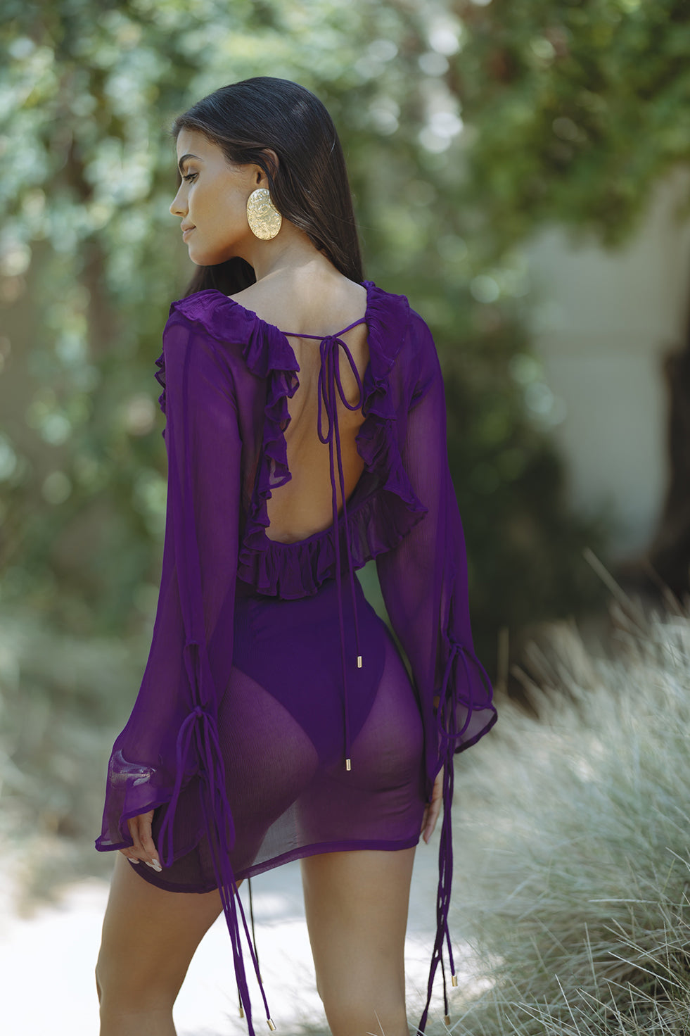Selena Mini Dress - Purple Selena Mini Dress - Purple