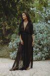 OPHELIA MAXI DRESS - BLACK