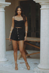 BROOKE TWEED SHORTS - BLACK