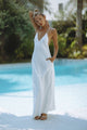 AIDANA MAXI DRESS - WHITE