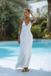 AIDANA MAXI DRESS - WHITE