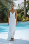 AIDANA MAXI DRESS - WHITE