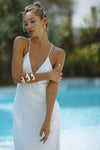 AIDANA MAXI DRESS - WHITE