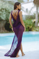 VENEZIAH MAXI DRESS - PURPLE