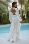 JUXIA MAXI DRESS - BONE