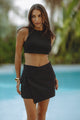 TATUM MINI SKIRT - BLACK