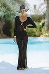 NEISHA MAXI DRESS - BLACK