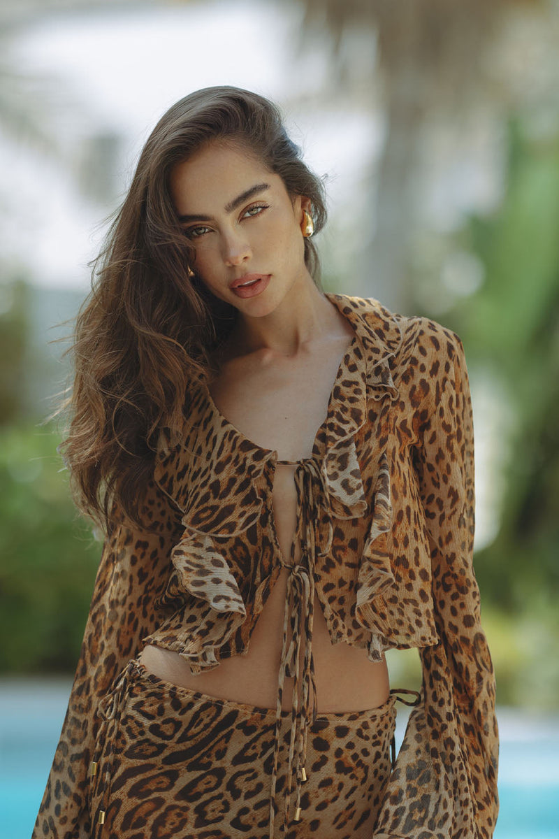 ANAIS TOP - LEOPARD