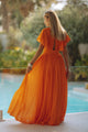 NATASSIA MAXI DRESS - ORANGE