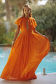 NATASSIA MAXI DRESS - ORANGE