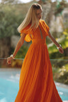 NATASSIA MAXI DRESS - ORANGE