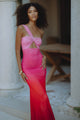 KYREE MAXI DRESS - PINK OMBRE