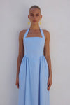 LOCKLEA MIDI DRESS - ICE BLUE