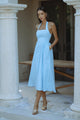 LOCKLEA MIDI DRESS - ICE BLUE