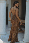 RUBA MAXI SKIRT - LEOPARD