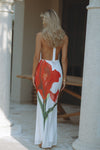 JASMINA MAXI DRESS - RED LILY