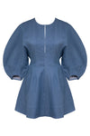 YAOURA MINI DRESS - DENIM