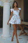 ANTONELLA MINI DRESS - VINTAGE FLORA